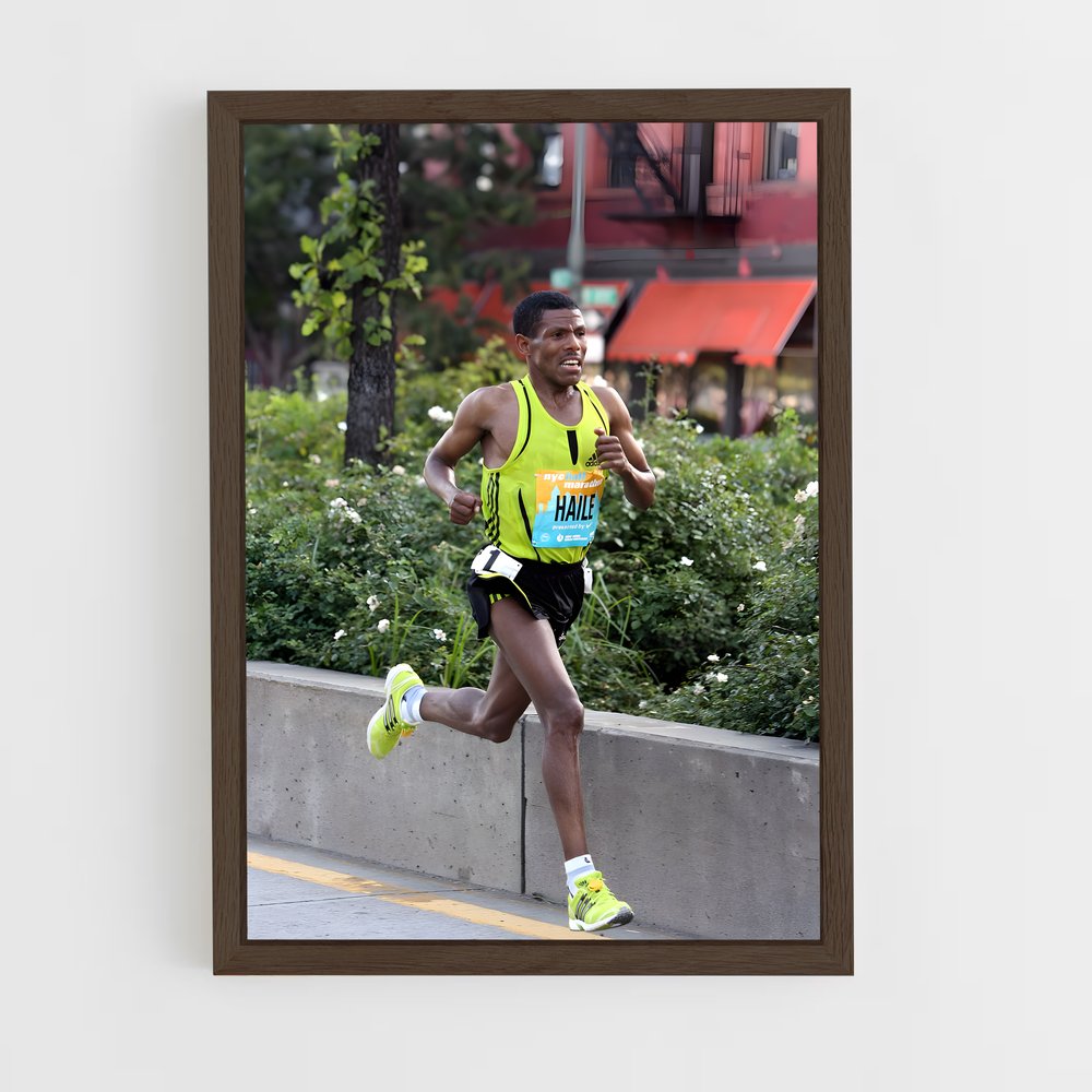 Poster L'Éclair Jaune – affiche Athlétisme (vue 5)
